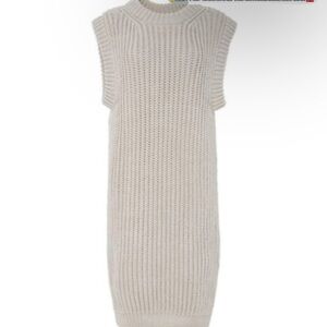 I Love Mr. Mittens Sleeveless Knit Rib Dress size M
